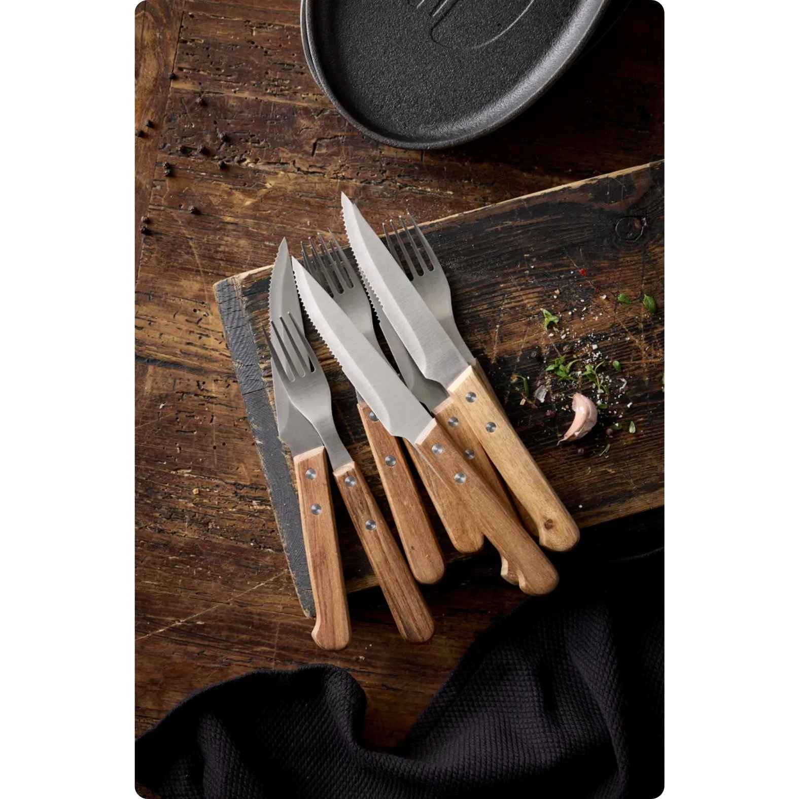 HOLM Steakbestik 8 dele